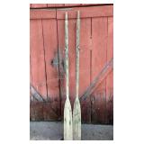 78" Green Wood Oars