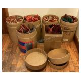 6 containers of empty 12g cartridges