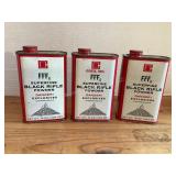 3 Tins of Black Rifle Powder, one is partial