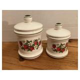 Made in Japan Strawberry Canisters