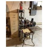 Metal shelf &more