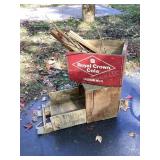 Ice Fishing Sled, Supplies & Royal Crown Crate