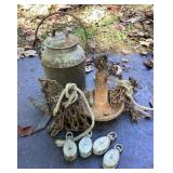 Anchors, Vintage Can, Pullies