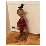 Romer Made in Italy Woof Hunter Figurine, 13" tall