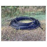 Assorted sections of poly pipe