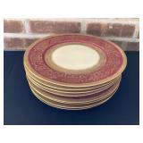 8 Czechoslovakia Puls 11" Cabinet Dinner Plates