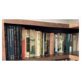 Shelf of Books; Fishing Theme