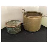 Brass & copper pots