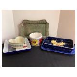 Ceramic Trays, Emile Henry baking dish & more