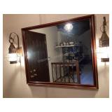 Large Entry Mirror, 42x36"