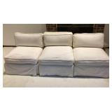 3 Piece Cream Color Sofa / Chair Combination