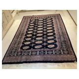 Oriental Woollen Carpet, 73x106"