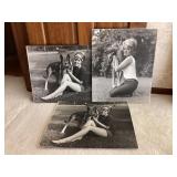 Vintage Dog & Lady Black & Whites