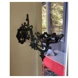 Iron Oil Lamp Holder