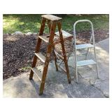 Aluminum step stool & 4