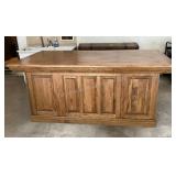 Executive Oak Office Desk