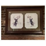 Charles Denault Signed & #44/650 Buck & Doe