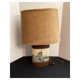 Vintage Ruffed Grouse 24" Lamp, works