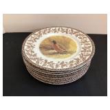 8 National Wildlife Federation 8" salad plates