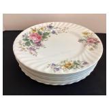 9 Royal Doulton Arcadia 10 1/2" Plates