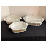 Corning Ware Casserole Dishes