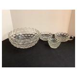 American Fostoria, 4 pieces