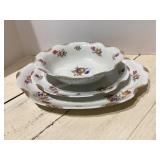 Warwick Serving Platters & Oval Bowl