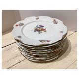 Warwick 10" Dinner Plates, 12 total