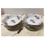 12 Warwick Berry Bowls