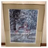 Mother & Fawns by Charles Denault