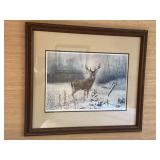 Buck Picture by Charles Denault, 32 1/2x29"