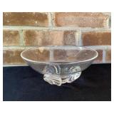 Signed Steuben Footed 8" Bowl