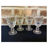 Set of 4 Waterford 4" Cordials