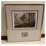 Ruffed Grouse Bird & Stamp Picture, #1277/1380
