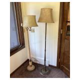 54&59" Antique Metal Floor Lamps