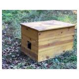 Small Wood Animal House, 34"w x 25"d x 23"t
