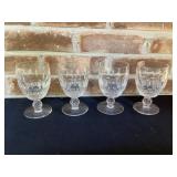 Set of 4 Waterford 5" Goblets