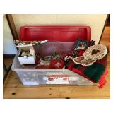 Large Tote of Christmas Accents