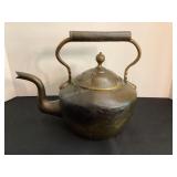 Heavy Old Copper Teapot