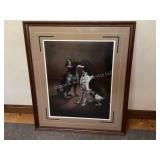 German short haired pointers picture, 23 1/4x27"