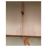 Primitive Sock Dryers & Decorative Ladder, 70"
