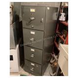 Hercules Fireproof 4 Drawer File Cabinet