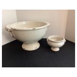 2 Decorative Ceramic Urns