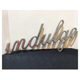 22x10" Heavy Metal Indulge Sign