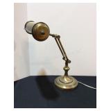 Vintage Brass Desk Lamp