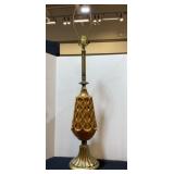 MCM Brass & Ceramic 39" lamp