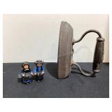 Cast Iron Amish Figurines & Iron