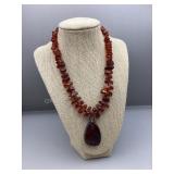 Lightweight Amber Necklace