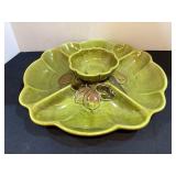 MCM California Pottery Appetizer Tray