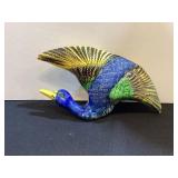 Vintage Pottery Bird Wall Vase